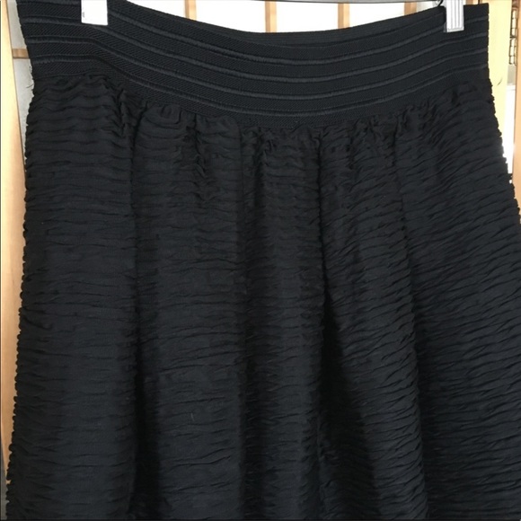 Pins and Needles Black Knit Skirt SZ L - Picture 7 of 8